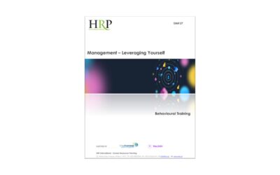 Management- Leveraging Yourself
